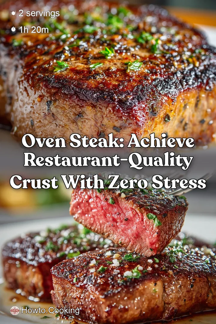 Oven Steak: Achieve Restaurant-Quality Crust with Zero Stress