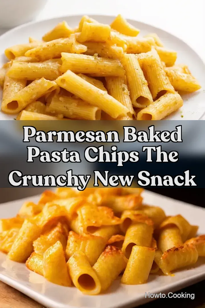 Parmesan Baked Pasta Chips The Crunchy New Snack