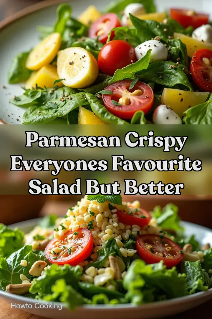 Parmesan Crispy Everyones Favourite Salad but Better
