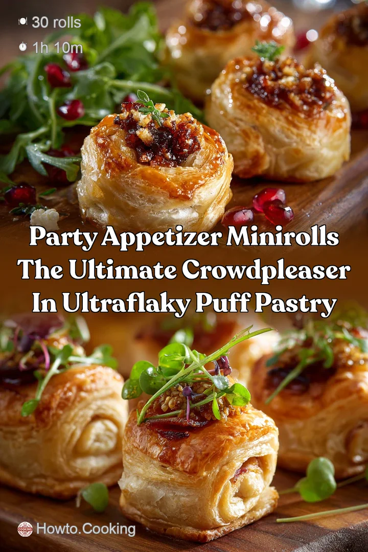 Party Appetizer MiniRolls The Ultimate CrowdPleaser in UltraFlaky Puff Pastry