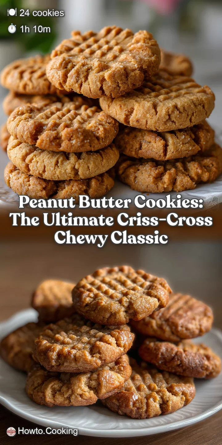 Peanut Butter Cookies: The Ultimate Criss-Cross Chewy Classic