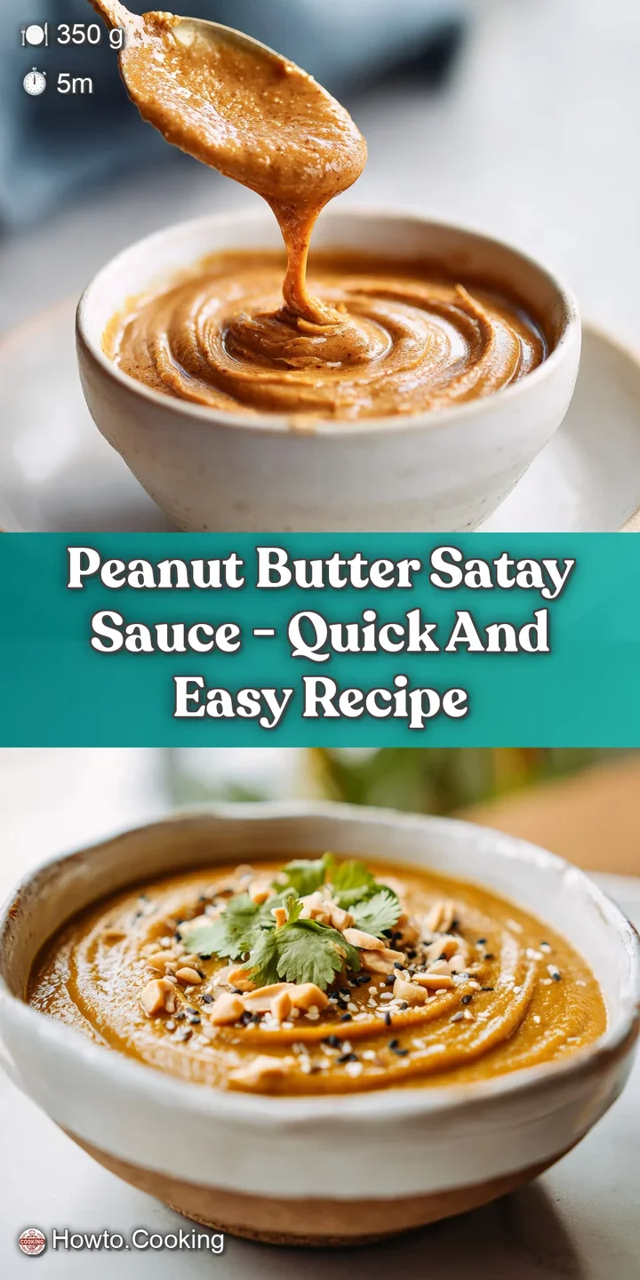 Close-up of thick, rich peanut butter sauce with vibrant red pepper flakes. The texture looks incredibly smooth, creamy, a...