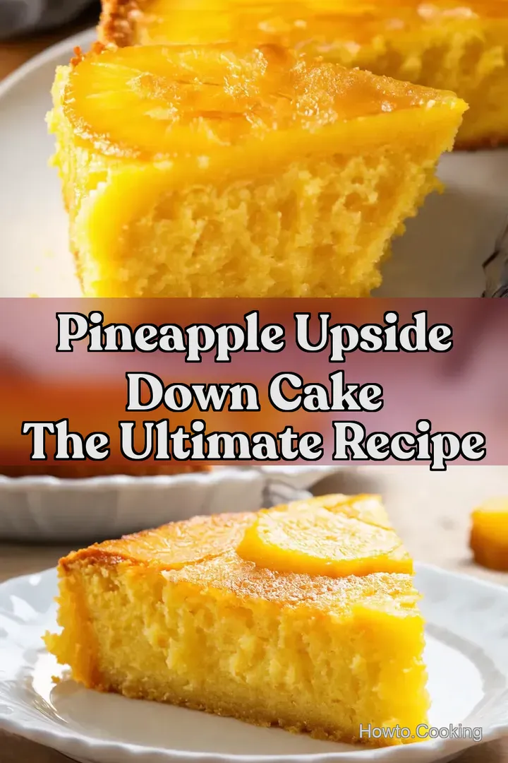 Pineapple Upside Down Cake The Ultimate Recipe : PIN FOR LATER Pineapple Upside Down Cake The Ultimate Recipe