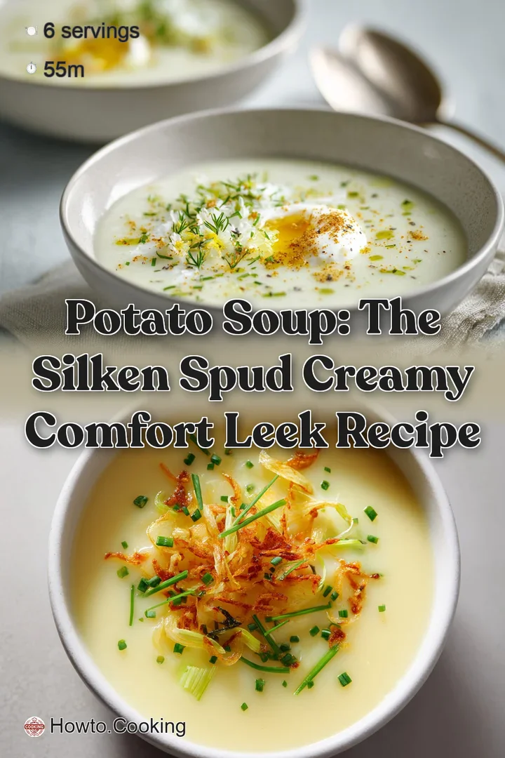 Potato Soup: The Silken Spud Creamy Comfort Leek Recipe