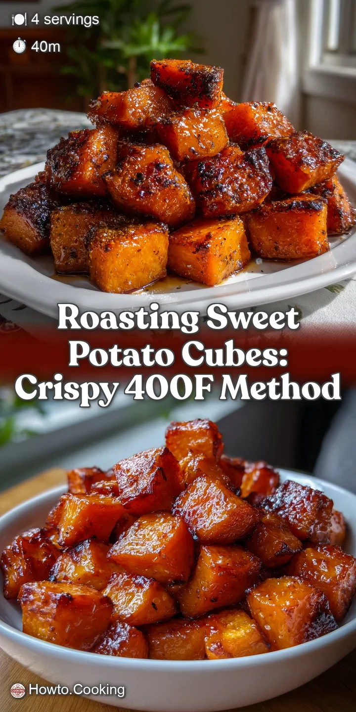 Roasting Sweet Potato Cubes: Crispy 400F Method