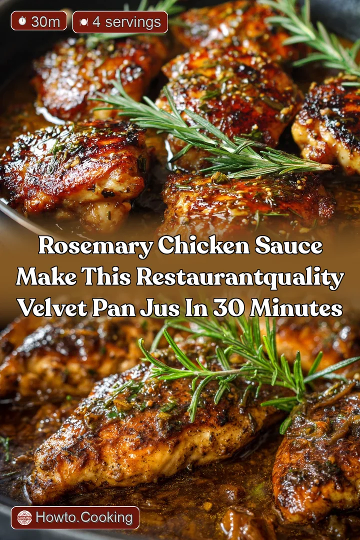 Rosemary Chicken Sauce Make This RestaurantQuality Velvet Pan Jus in 30 Minutes