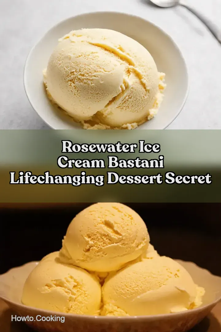 Rosewater Ice Cream Bastani LifeChanging Dessert Secret