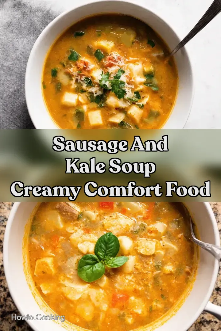 Sausage And Kale Soup Creamy Comfort Food