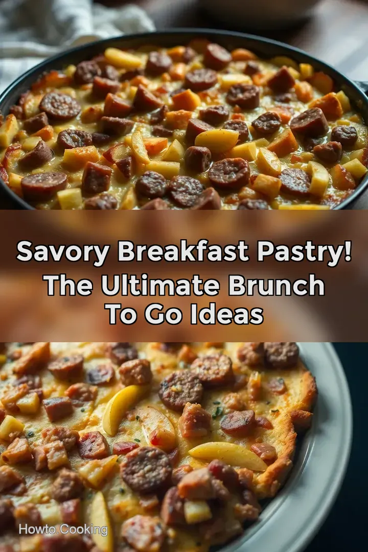 Savory Breakfast Pastry! The Ultimate Brunch To Go Ideas