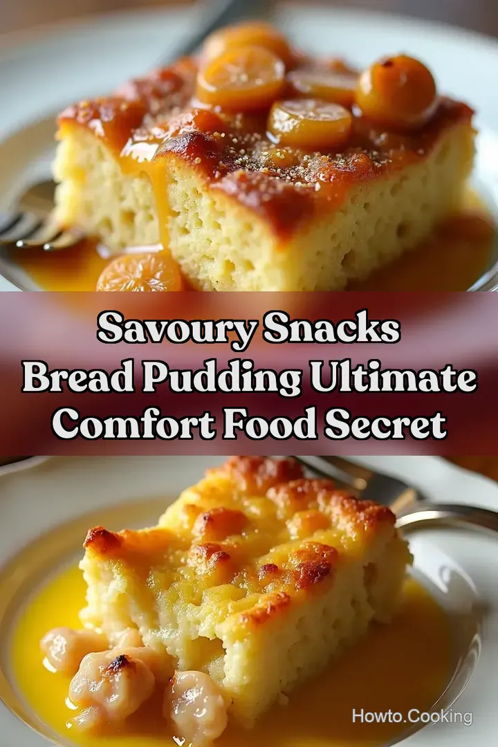 Savoury Snacks Bread Pudding Ultimate Comfort Food Secret