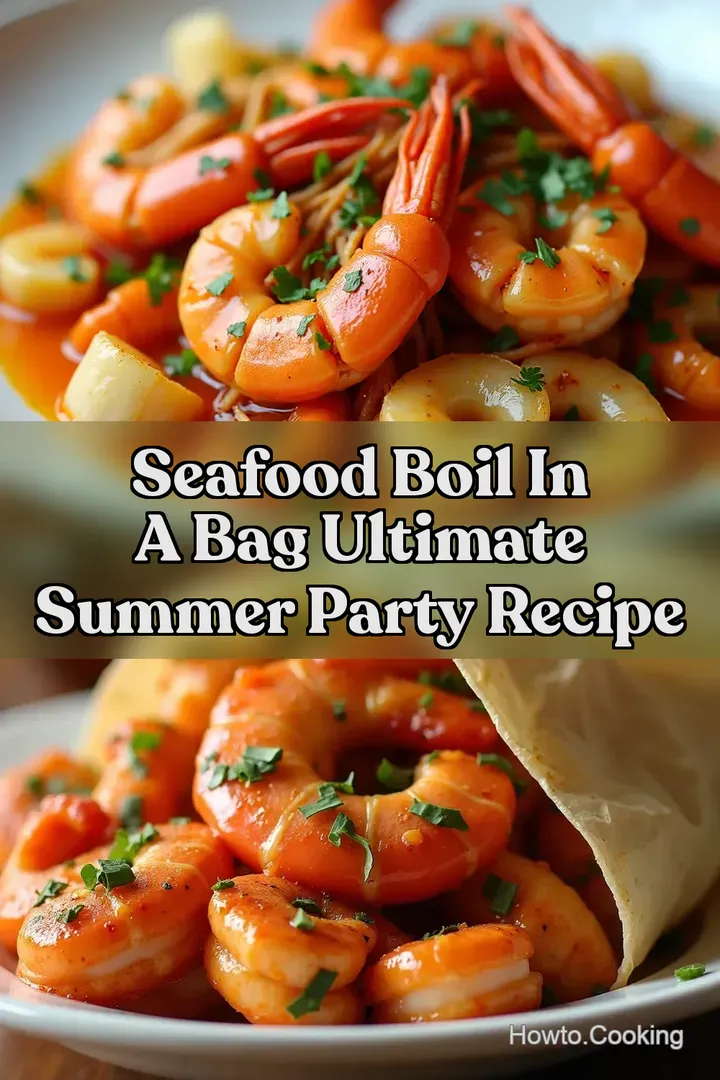 Seafood Boil In A Bag Ultimate Summer Party Recipe