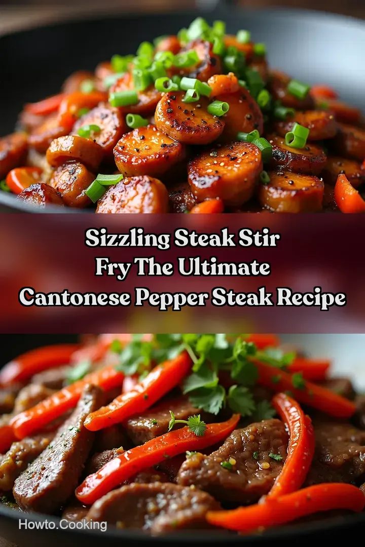 Sizzling Steak Stir Fry The Ultimate Cantonese Pepper Steak Recipe