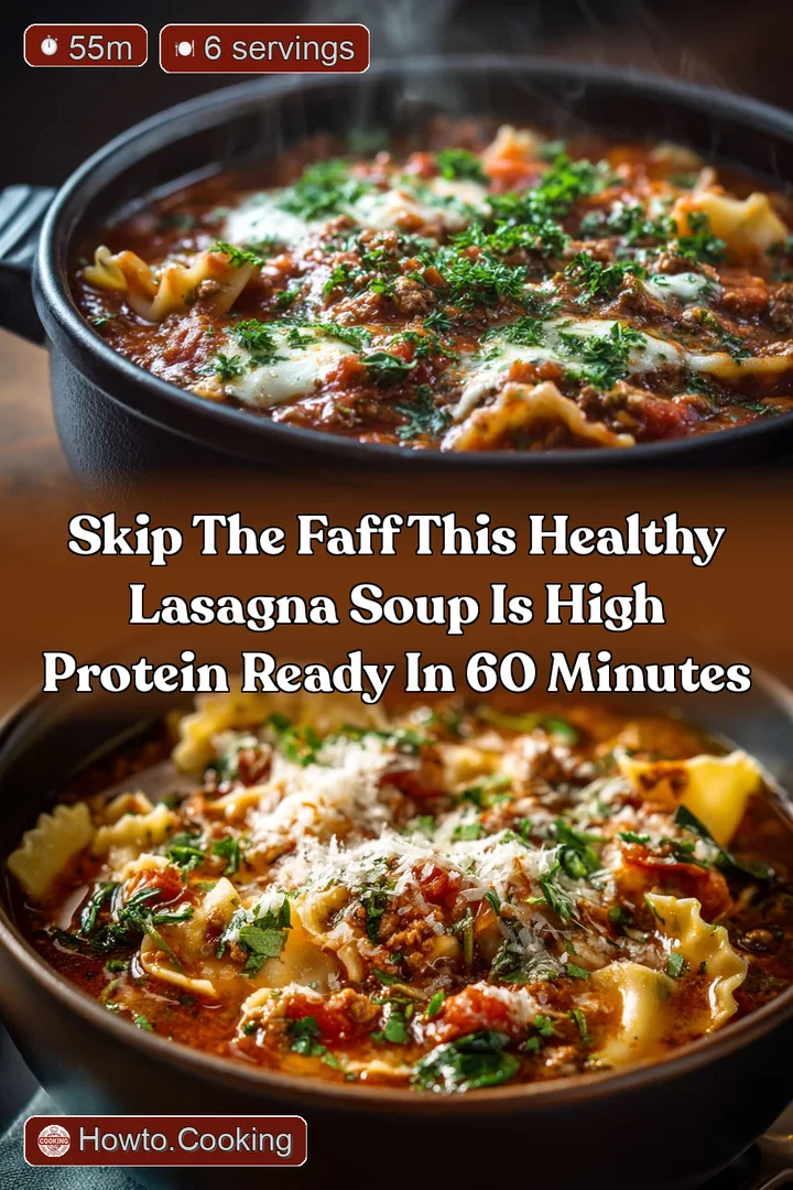 Skip the Faff This Healthy Lasagna Soup is High Protein Ready in 60 Minutes