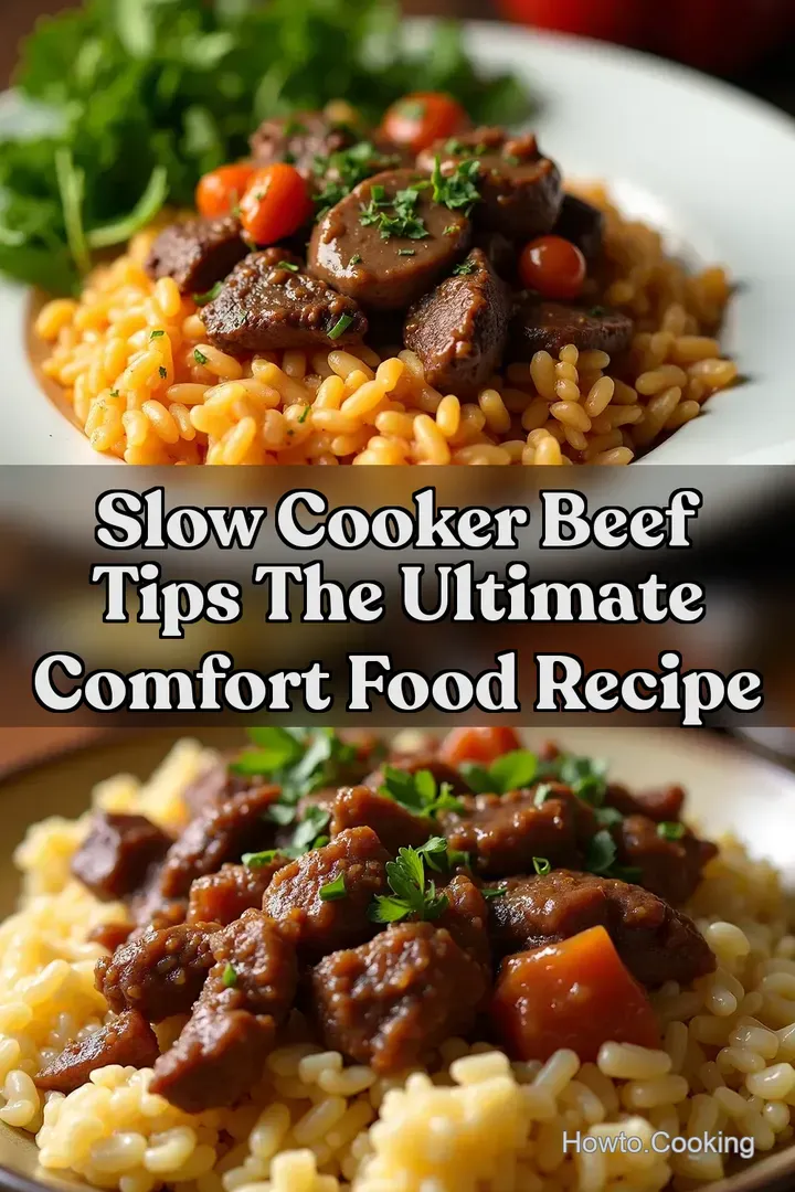 Slow Cooker Beef Tips The Ultimate Comfort Food Recipe