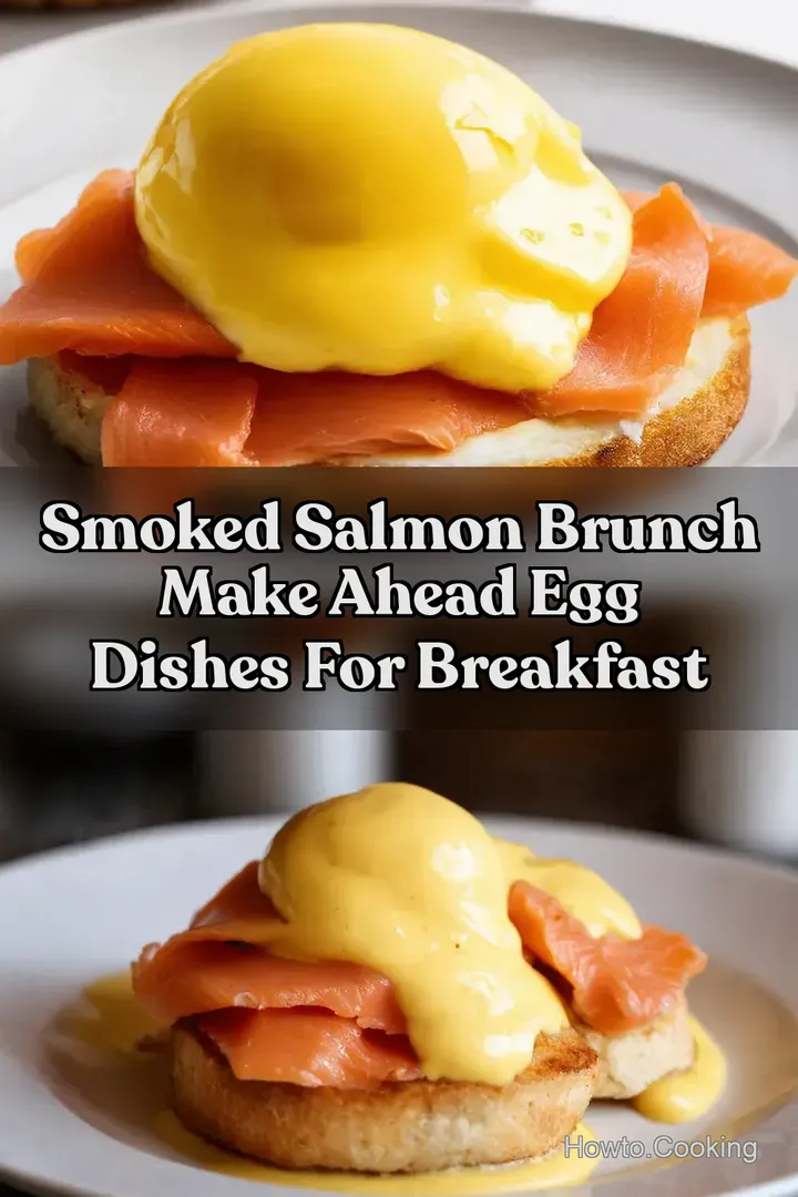 Smoked Salmon Brunch Make Ahead Egg Dishes For Breakfast