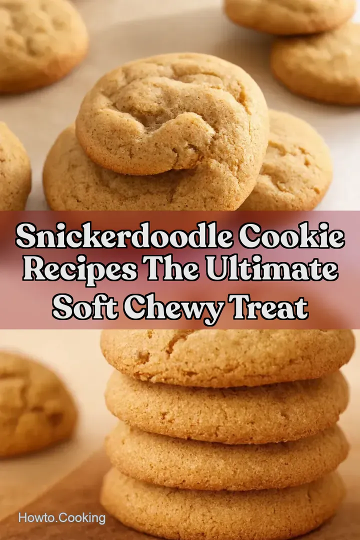 Snickerdoodle Cookie Recipes The Ultimate Soft Chewy Treat