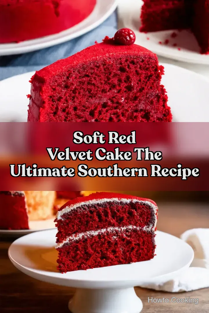 Soft Red Velvet Cake The Ultimate Southern Recipe