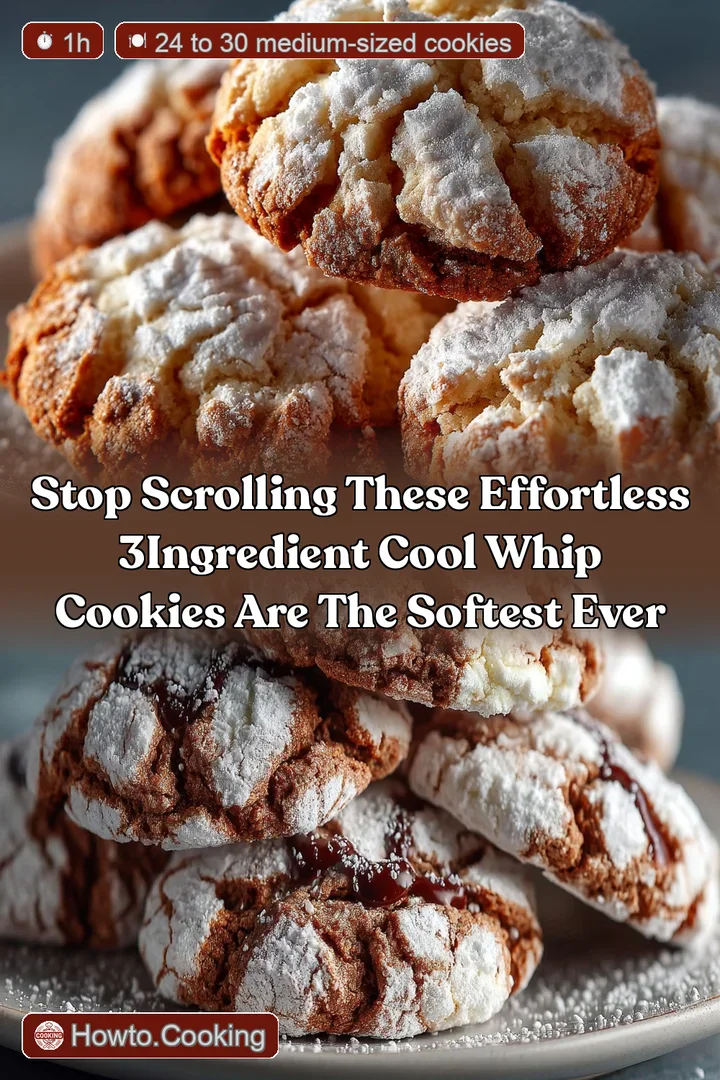 Stop Scrolling These Effortless 3Ingredient Cool Whip Cookies are the Softest Ever