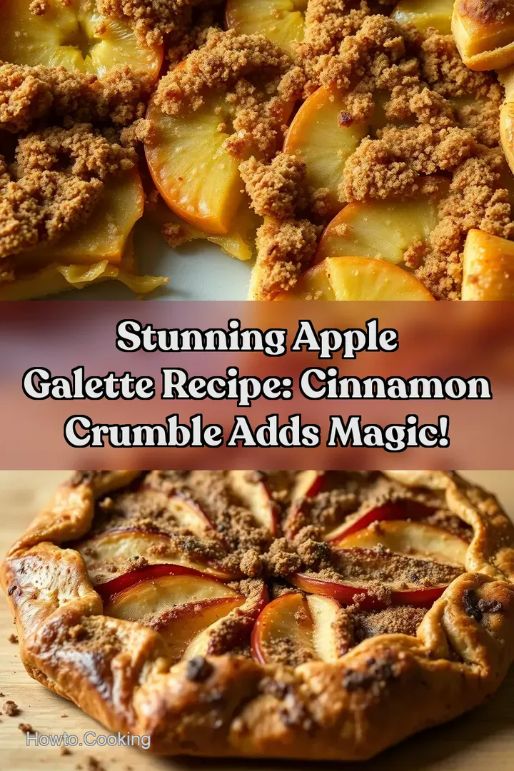 Stunning Apple Galette Recipe: Cinnamon Crumble Adds Magic!
