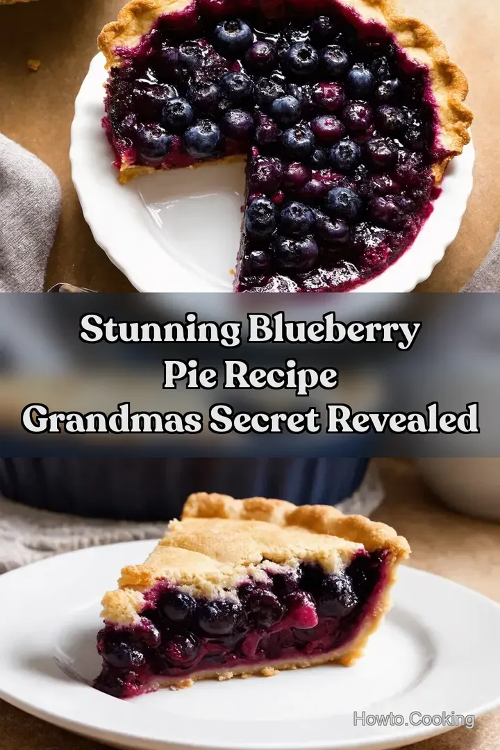 Stunning Blueberry Pie Recipe Grandmas Secret REVEALED