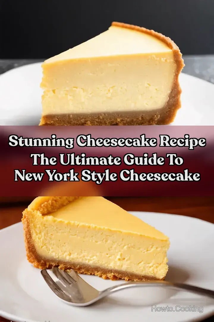 Stunning Cheesecake Recipe The Ultimate Guide to New York Style Cheesecake
