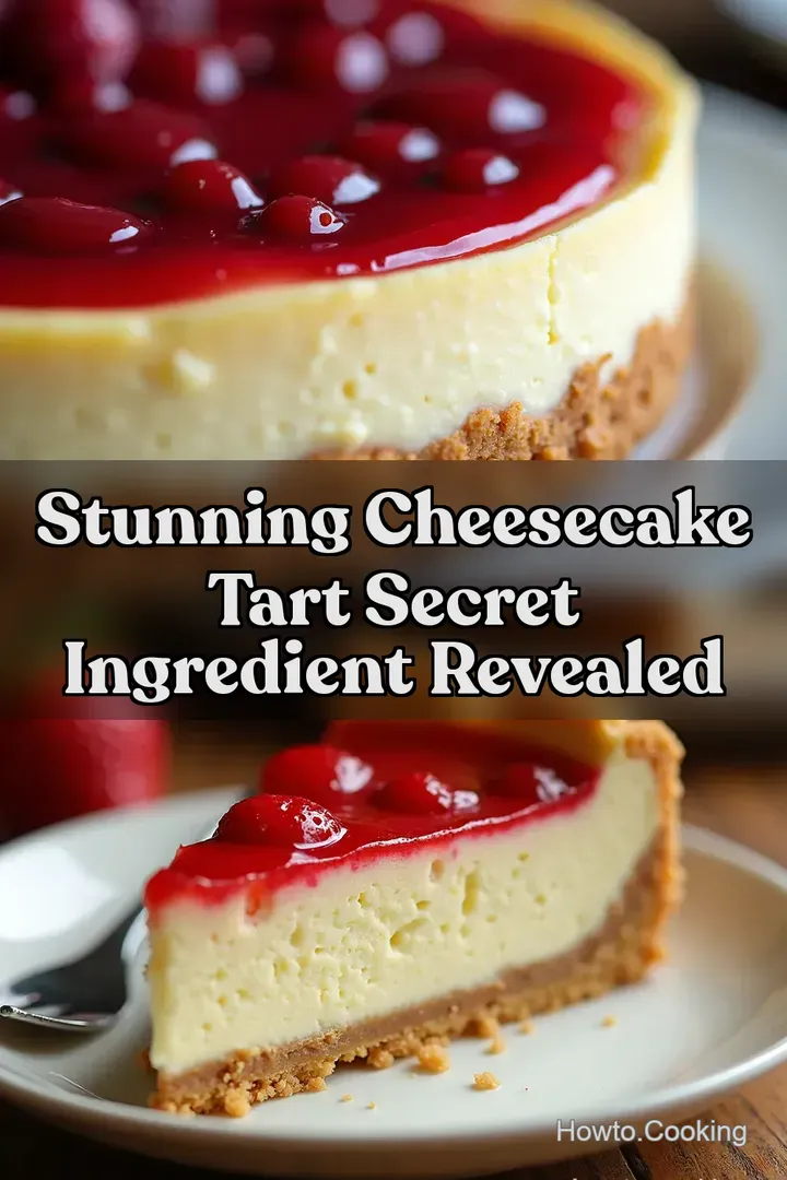 Stunning Cheesecake Tart Secret Ingredient Revealed
