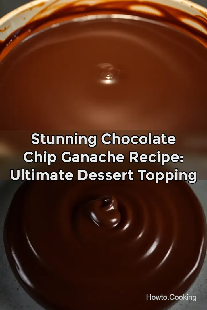 Stunning Chocolate Chip Ganache Recipe: Ultimate Dessert Topping