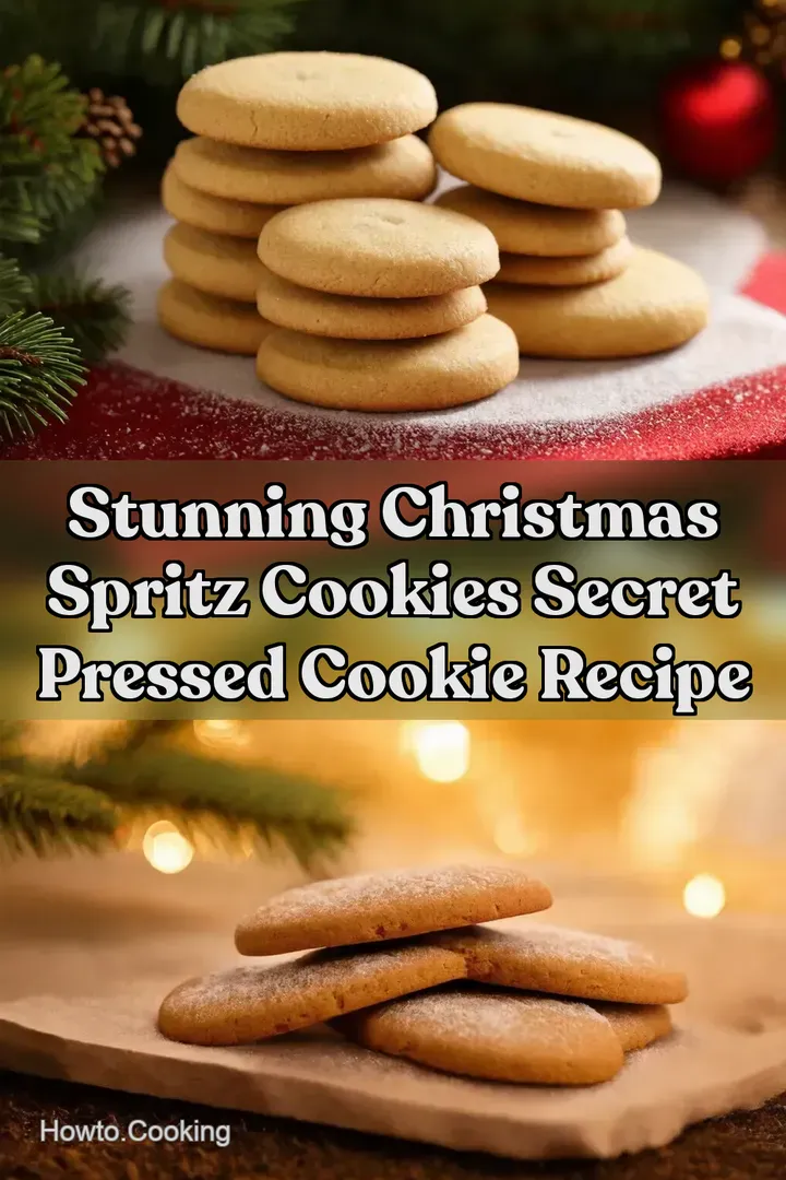 Stunning Christmas Spritz Cookies Secret Pressed Cookie Recipe
