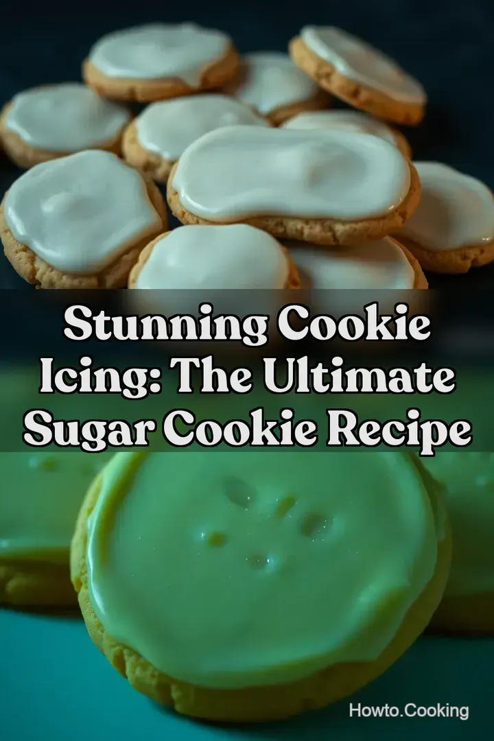 Stunning Cookie Icing: The Ultimate Sugar Cookie Recipe