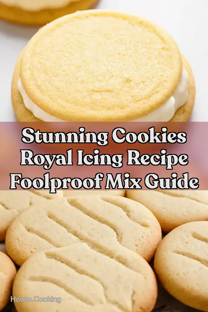 Stunning Cookies Royal Icing Recipe Foolproof Mix Guide : PIN FOR LATER Stunning Cookies Royal Icing Recipe Foolproof Mix Guide