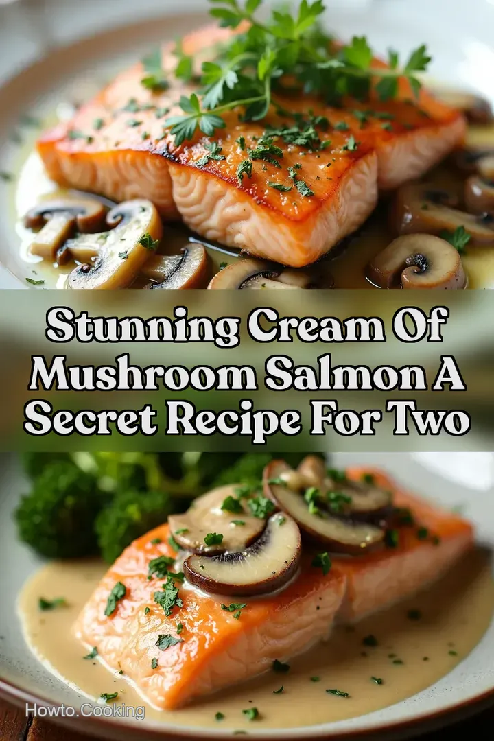 Stunning Cream Of Mushroom Salmon A Secret Recipe for Two
