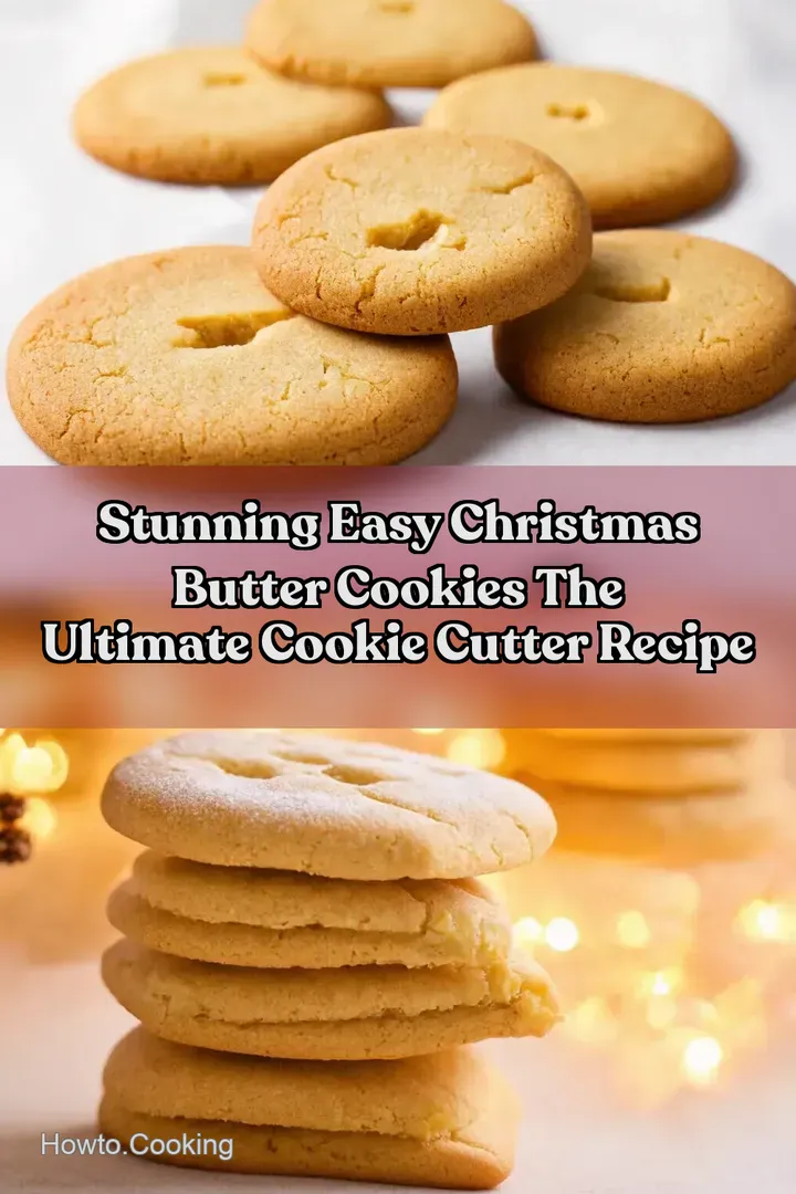 Stunning Easy Christmas Butter Cookies The Ultimate Cookie Cutter Recipe : PIN FOR LATER Stunning Easy Christmas Butter Cookies The Ultimate Cookie Cutter Recipe