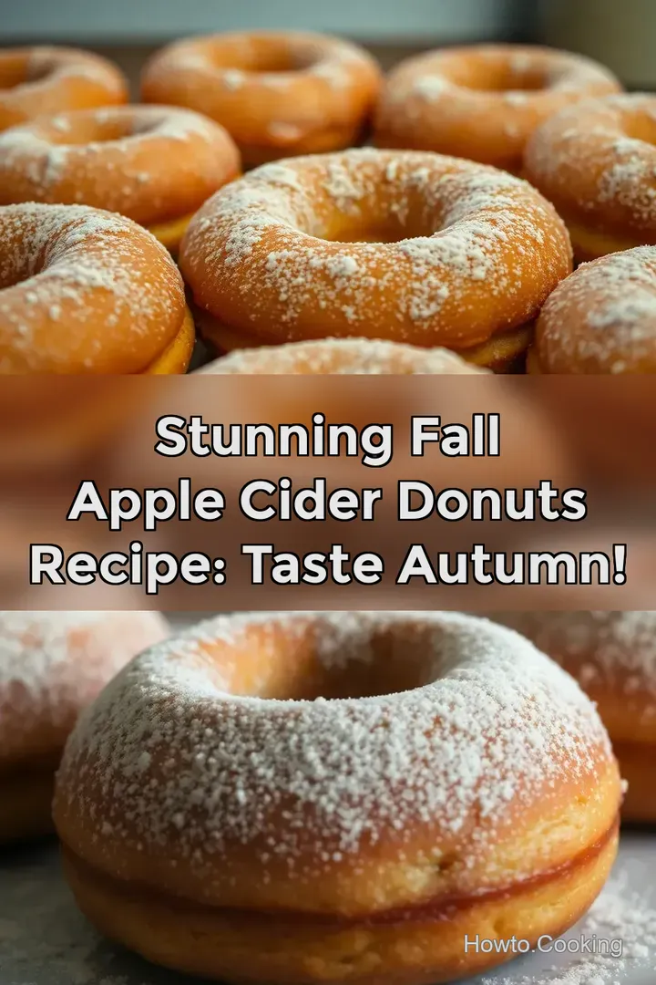 Stunning Fall Apple Cider Donuts Recipe: Taste Autumn!