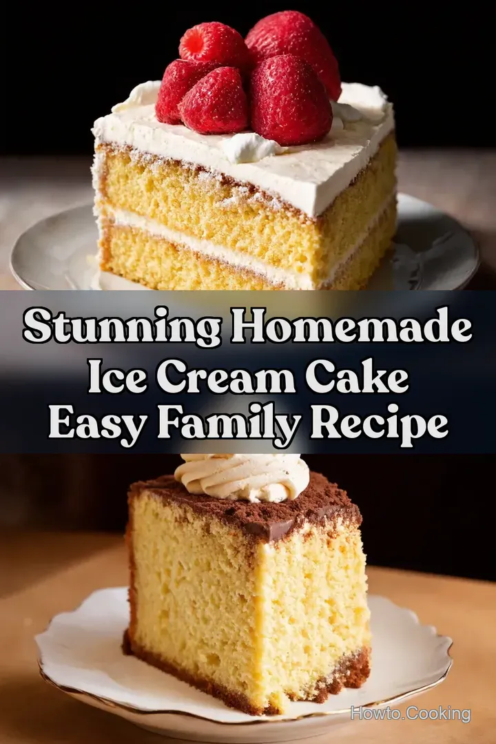 Stunning Homemade Ice Cream Cake Easy Family Recipe : PIN FOR LATER Stunning Homemade Ice Cream Cake Easy Family Recipe