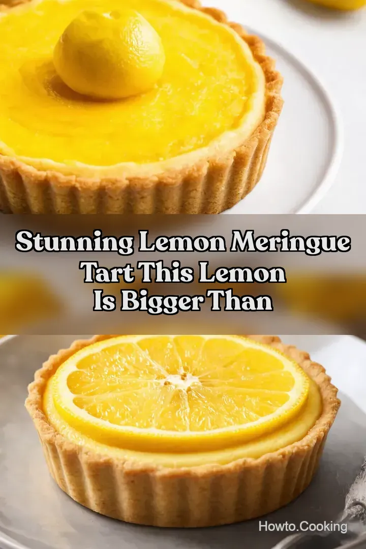 Stunning Lemon Meringue Tart This Lemon is bigger than