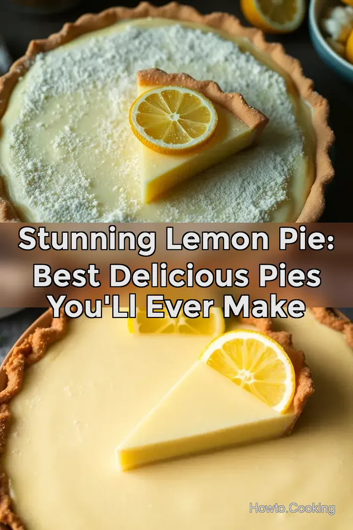 Stunning Lemon Pie: Best Delicious Pies You ll Ever Make