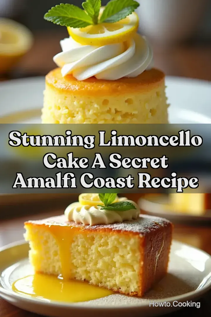 Stunning Limoncello Cake A Secret Amalfi Coast Recipe