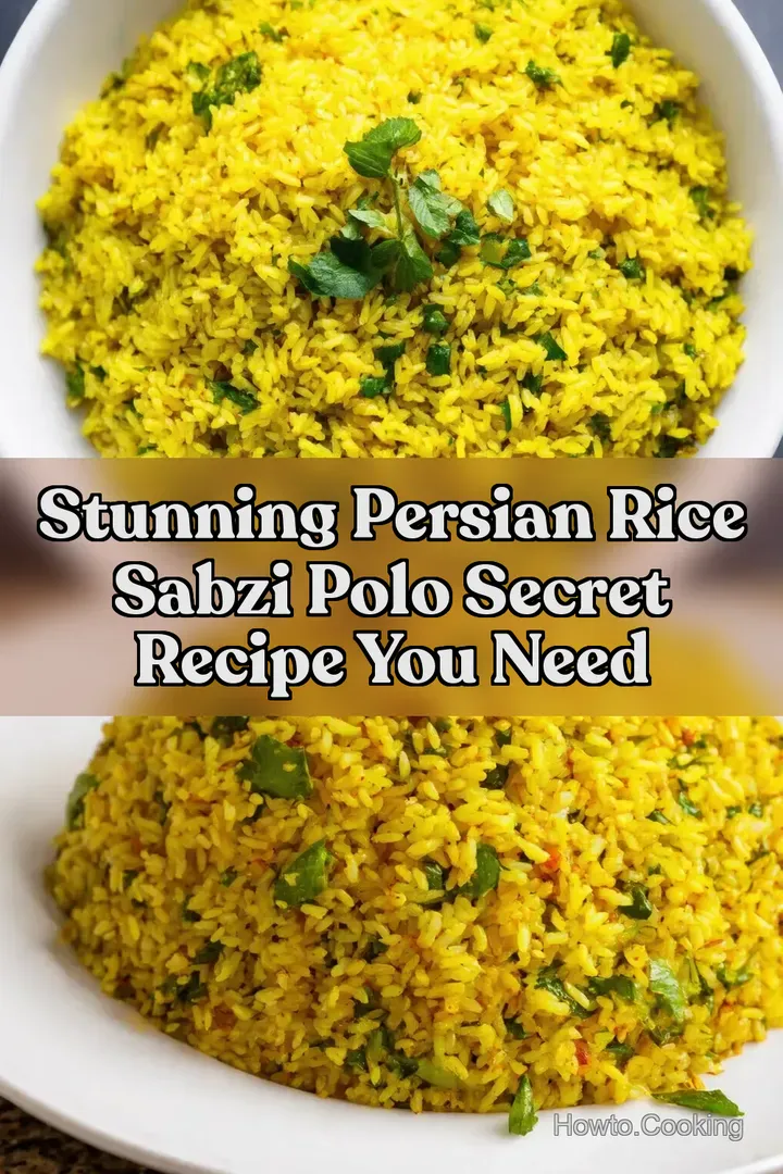 Stunning Persian Rice Sabzi Polo Secret Recipe You Need
