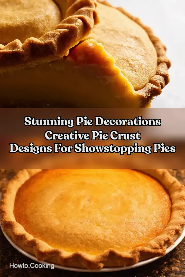 Stunning Pie Decorations Creative Pie Crust Designs for Showstopping Pies