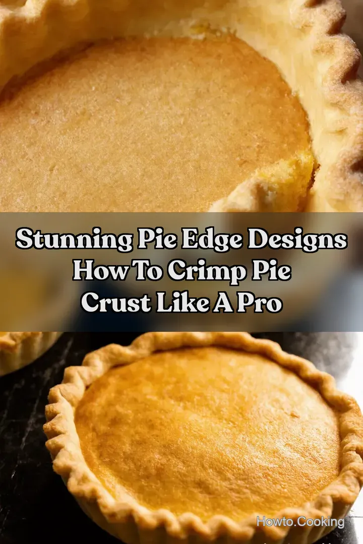 Stunning Pie Edge Designs How to Crimp Pie Crust Like a Pro : PIN FOR LATER Stunning Pie Edge Designs How to Crimp Pie Crust Like a Pro