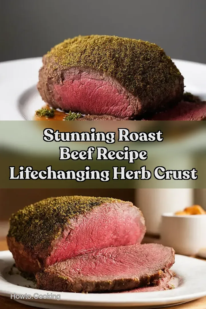Stunning Roast Beef Recipe LifeChanging Herb Crust