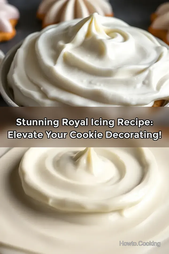 Stunning Royal Icing Recipe: Elevate Your Cookie Decorating!