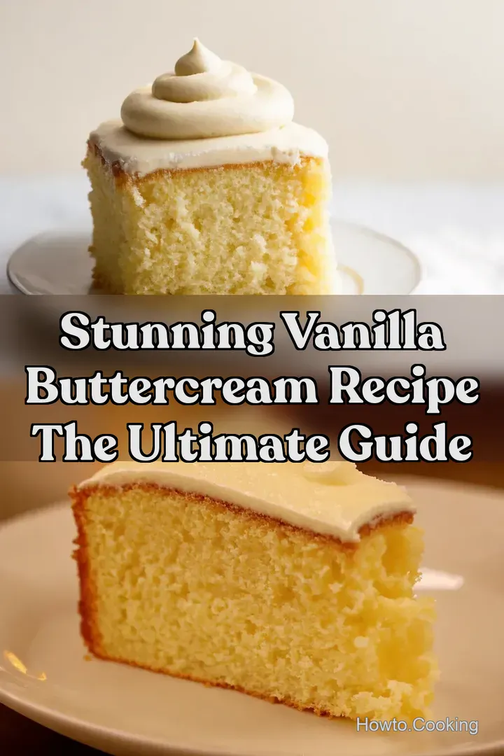 Stunning Vanilla Buttercream Recipe The Ultimate Guide