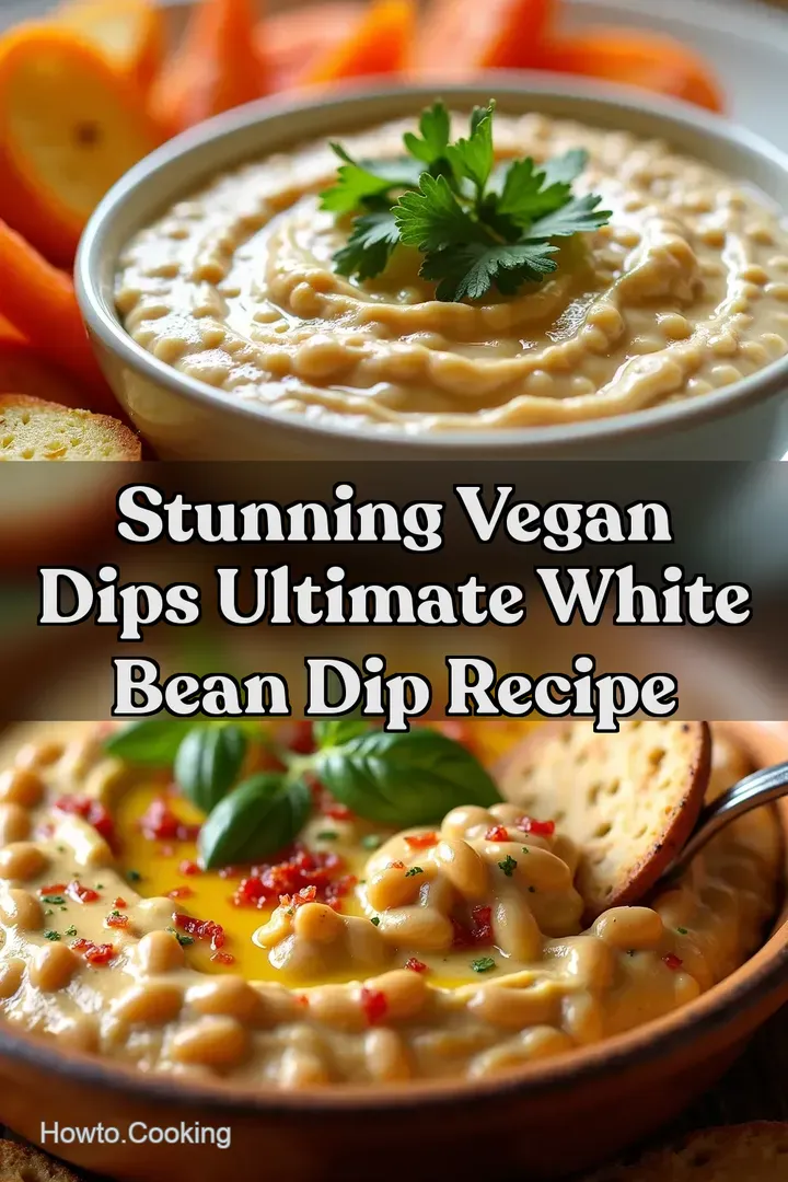 Stunning Vegan Dips Ultimate White Bean Dip Recipe