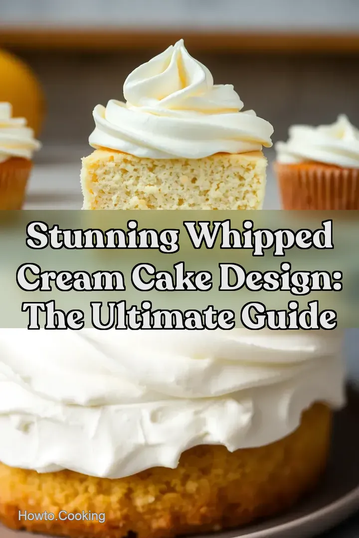 Stunning Whipped Cream Cake Design: The Ultimate Guide