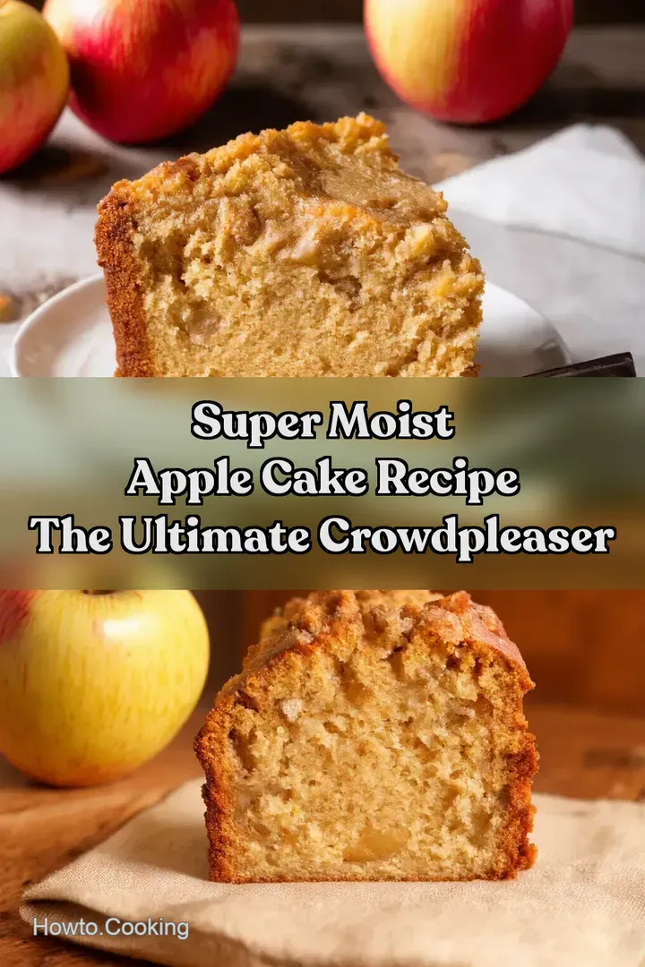 Super Moist Apple Cake Recipe The Ultimate CrowdPleaser : PIN FOR LATER Super Moist Apple Cake Recipe The Ultimate CrowdPleaser
