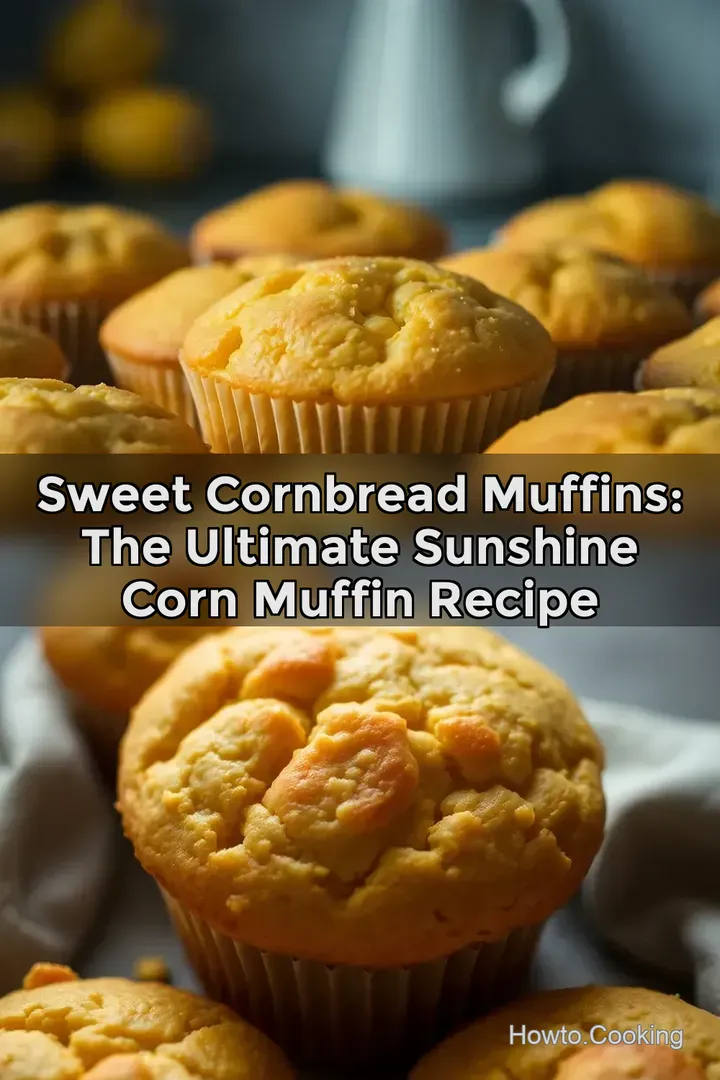 Sweet Cornbread Muffins: The Ultimate Sunshine Corn Muffin Recipe