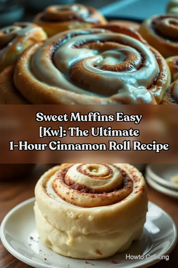 Sweet Muffins Easy [kw]: The Ultimate 1-Hour Cinnamon Roll Recipe