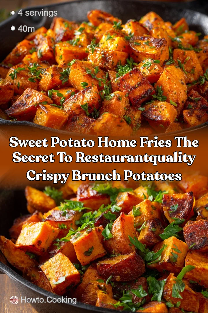 Sweet Potato Home Fries The Secret to RestaurantQuality Crispy Brunch Potatoes