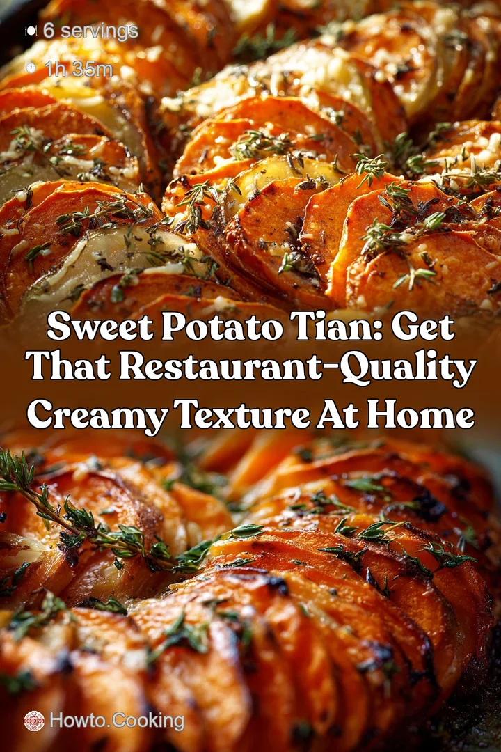 Sweet Potato Tian: Get that Restaurant-Quality Creamy Texture at Home